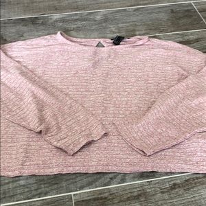 Long sleeve crop top
